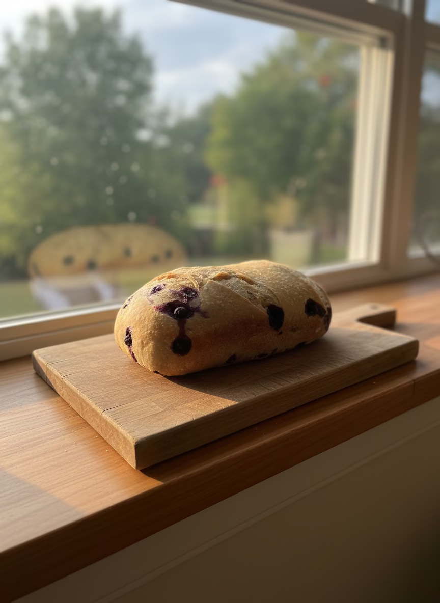 9” Blueberry Lemon zest Loaf
