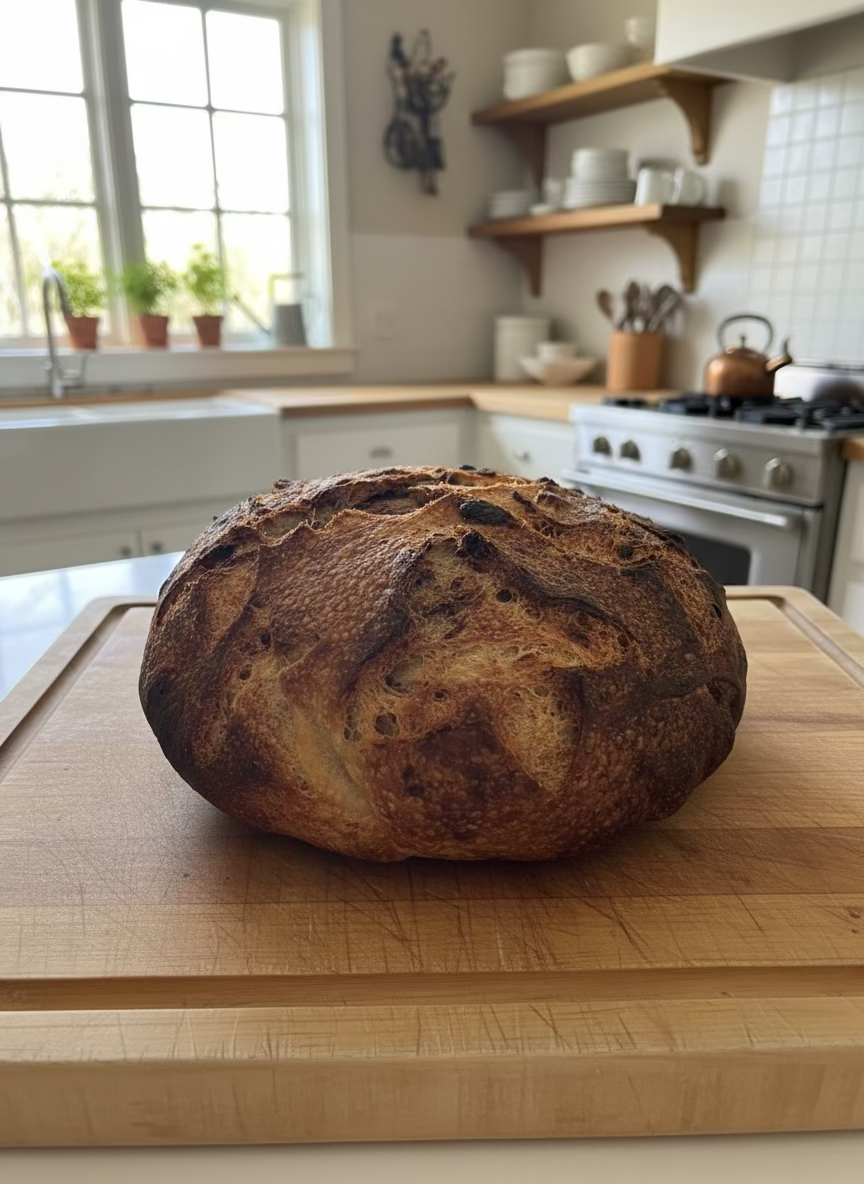 10” Chocolate Sourdough Round