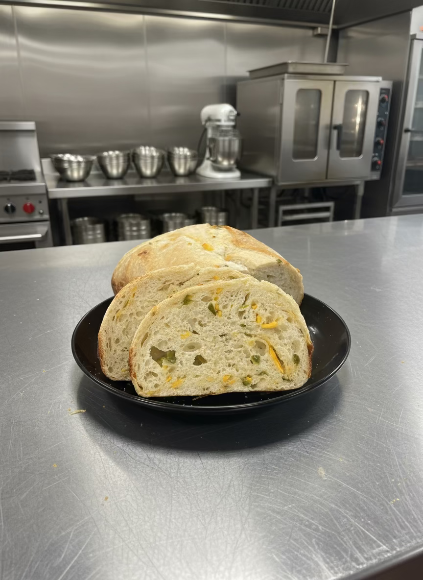 9” Jalapeño, & Cheddar Loaf