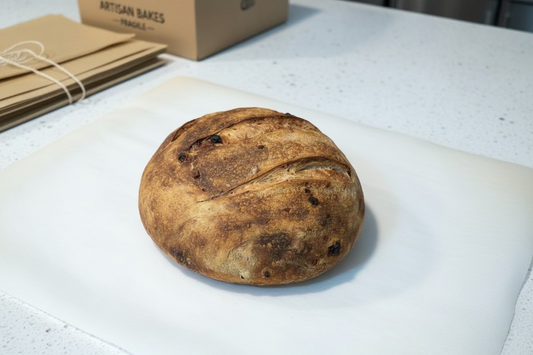 10” Cranberry & Smoked Walnut Sourdough Round